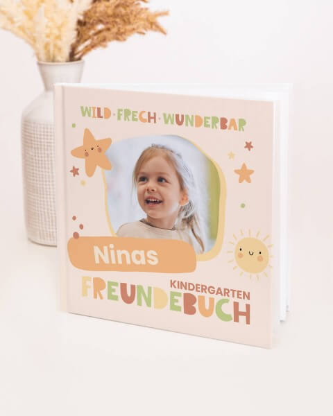 Personalisiertes Freundebuch für Kindergartenkinder
